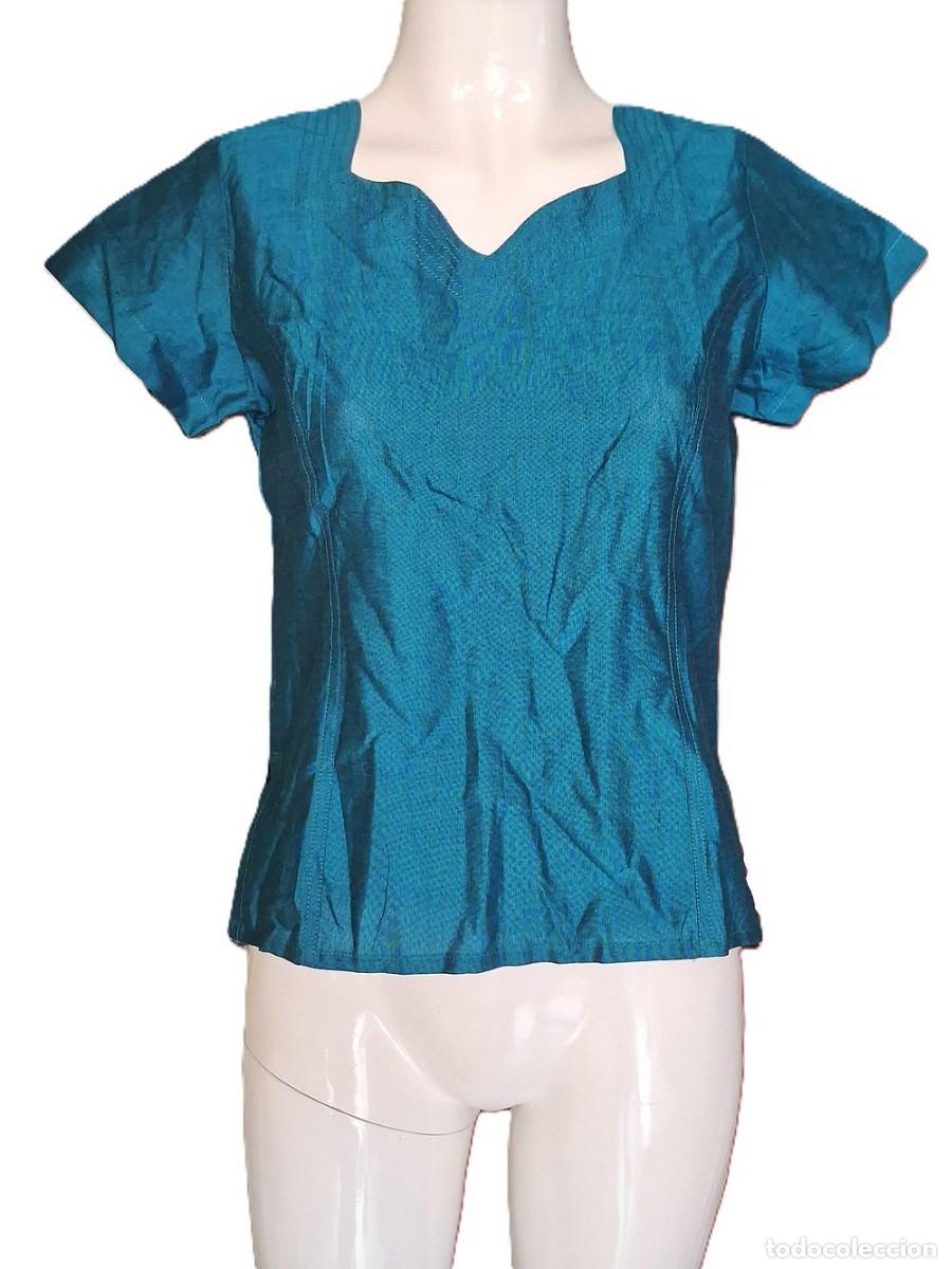 Vintage: BLUSA KELANI FABRICS TALLA - S