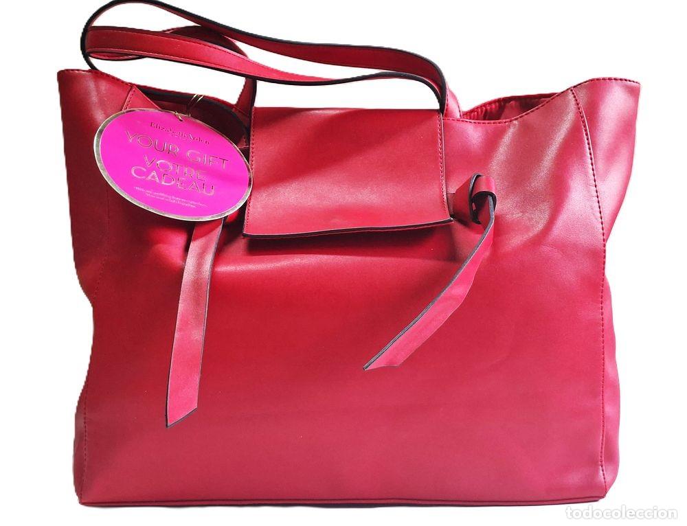 Vintage: BOLSO TOTE ROJO ELIZABETH ARDEN NUEVO