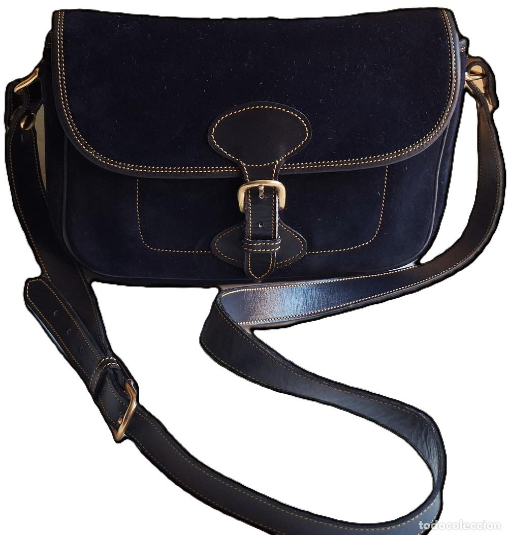 Vintage: BOLSO DE ANTE EL MOLINO DE VIENTO 28X18 CM.