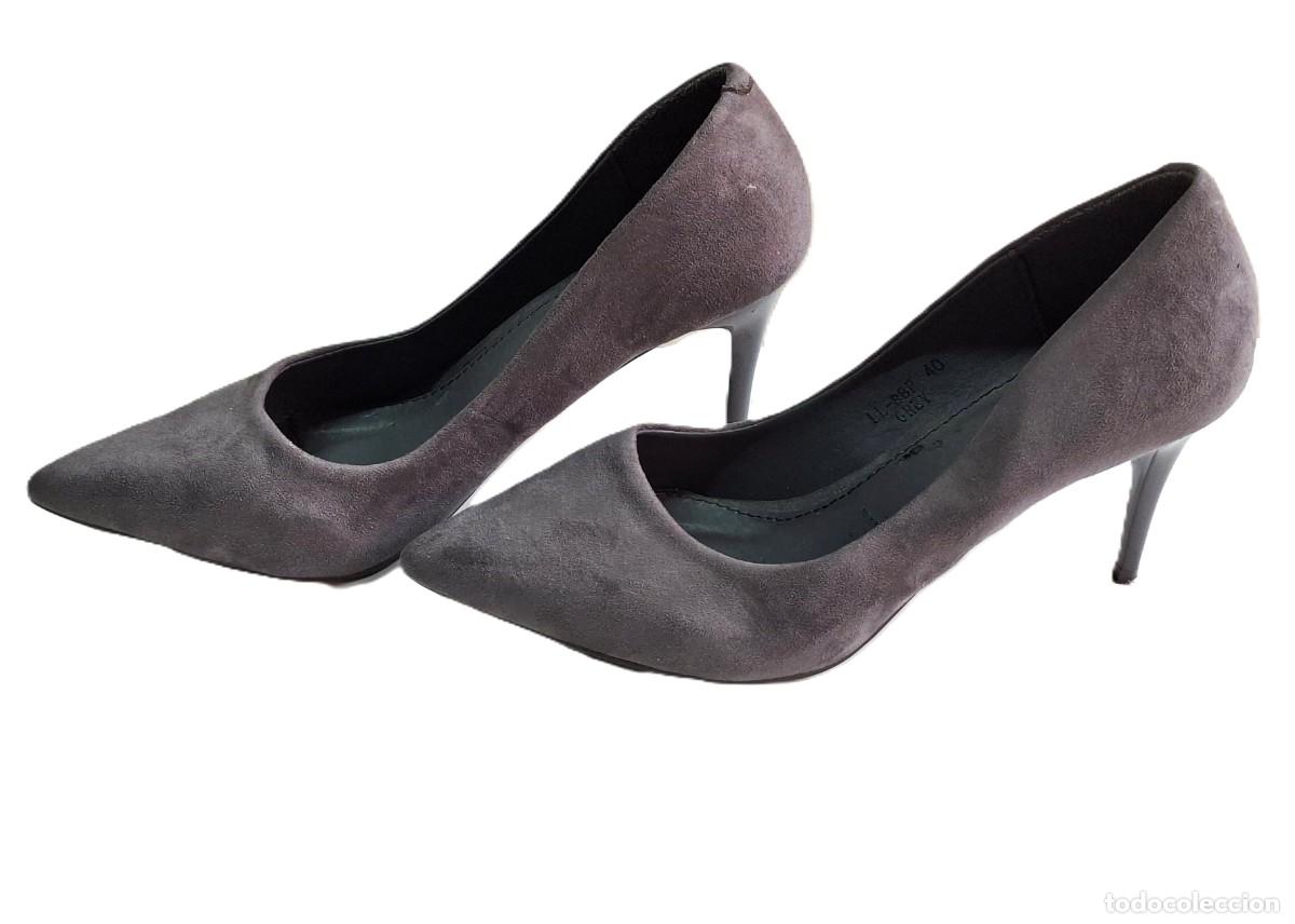 Vintage: Zapatos SEASTAR BLUE Talla 40 Gris