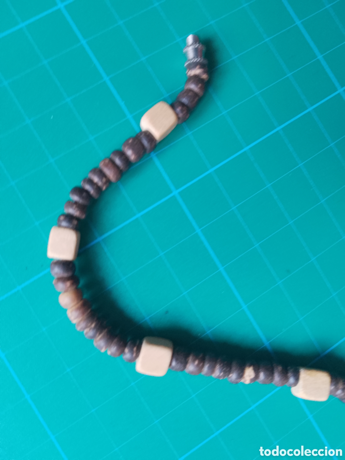Vintage: COLLAR JUVENIL . PIEDRAS CUBOS - Foto 6