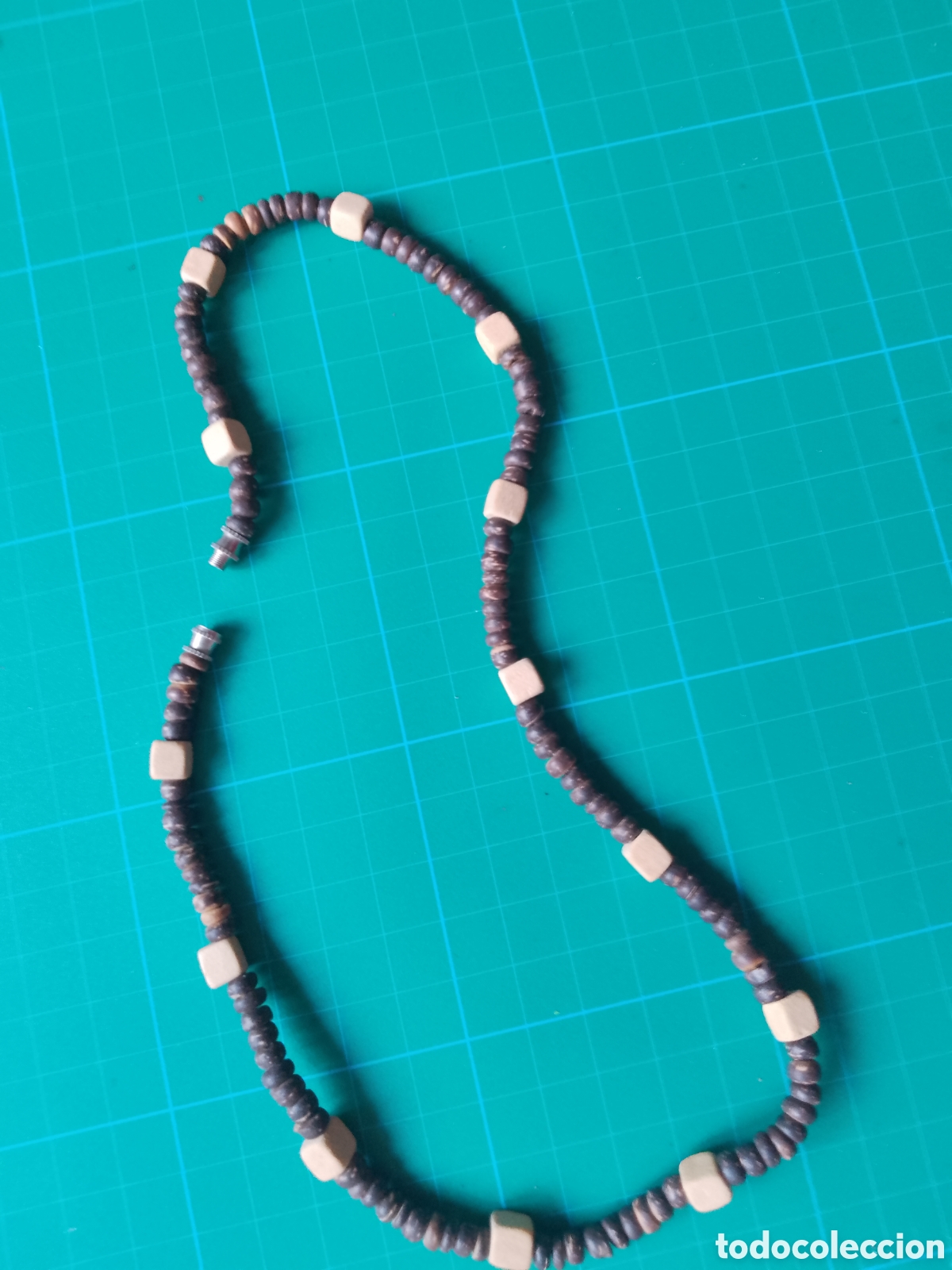 Vintage: COLLAR JUVENIL . PIEDRAS CUBOS