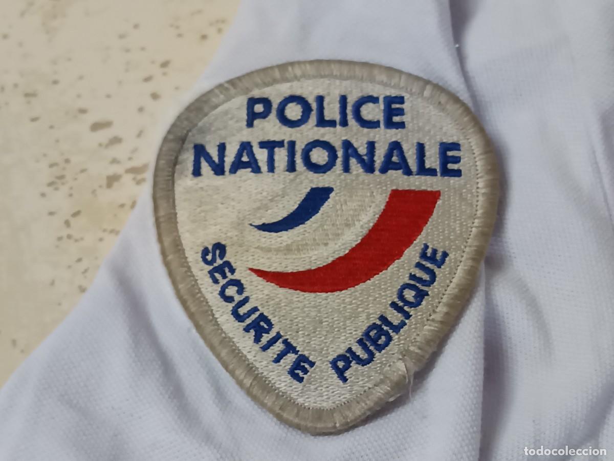 Vintage: POLO JEFE BRIGADA POLICE NATIONAL FRANCIA. TALLA L/XL