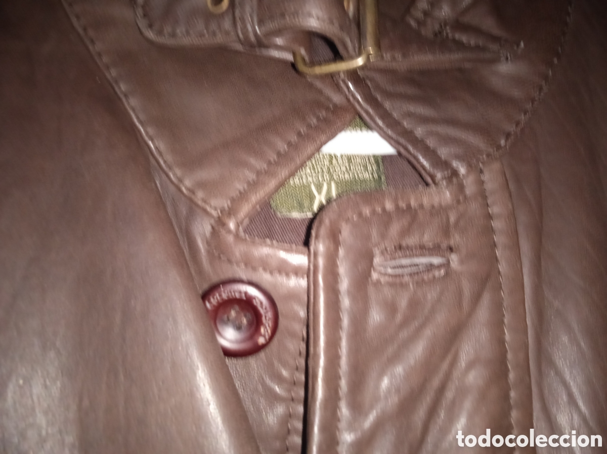 Vintage: Coronel Tapioca , original chaqueta de cuero XL - Foto 4