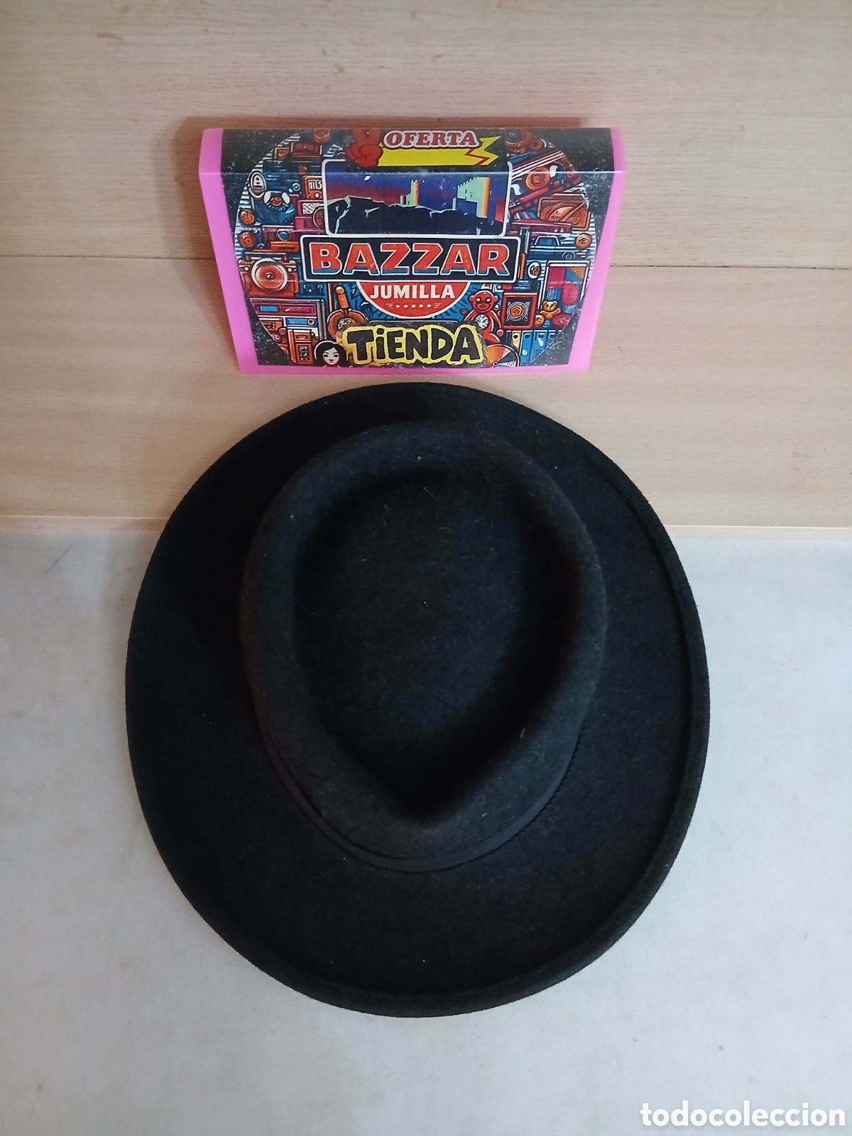 Vintage: Sombrero antiguo fieltro