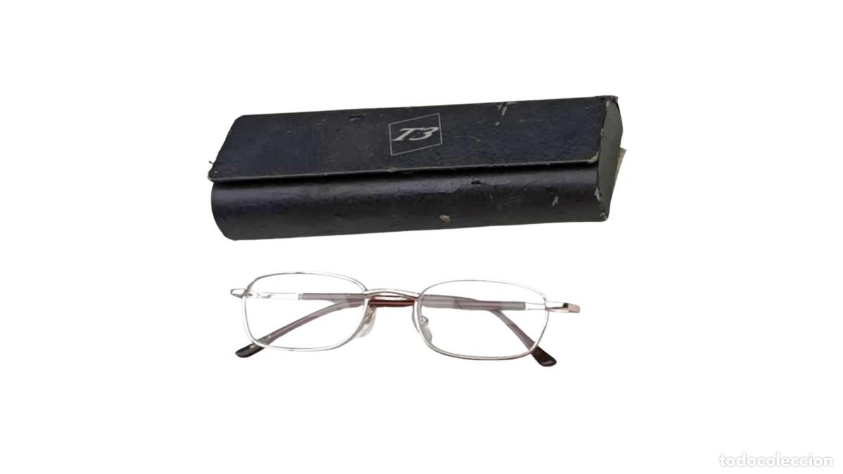 Vintage: GAFAS DE VISTA CON CRISTALES EN MONTURA MET&Aacute;LICA DORADA - MARCA T3 MODELO M7255A CE - A&Ntilde;OS 1970-80