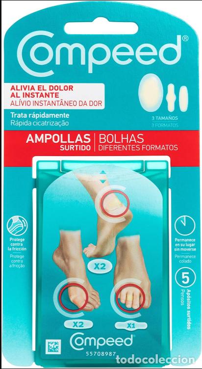 Vintage: COMPEED&reg; Ampollas Surtido dolor inmediato y alivio de presi&oacute;n protecci&oacute;n contra la fricci&oacute;n OFERTA