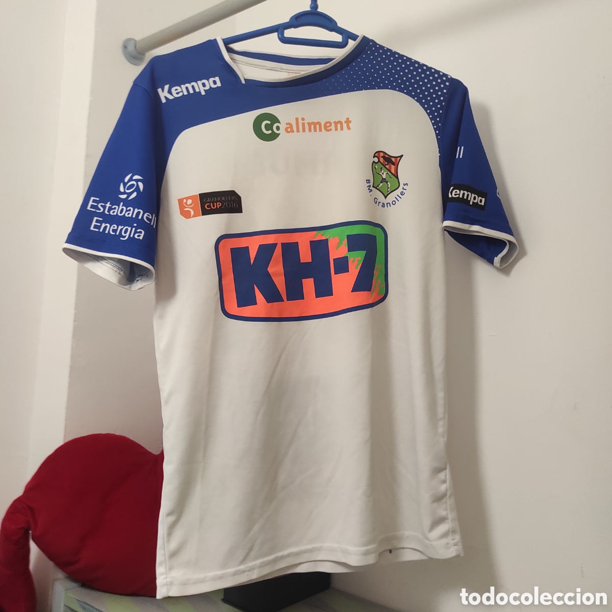Vintage: Camiseta oficial Kempa &ndash; Talla S