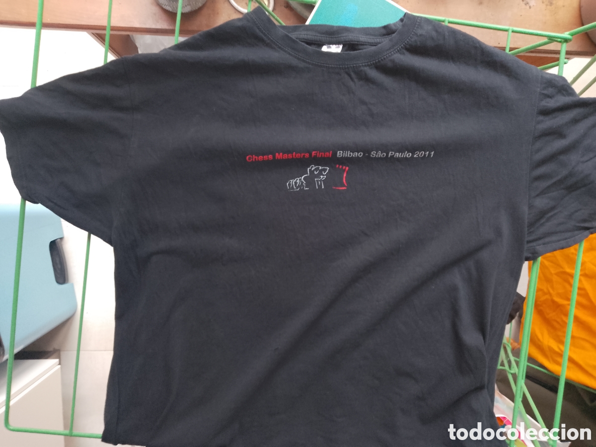 Vintage: CHESS MASTERS BILBAO-SAO PAULO 2011-CAMPEONATO MAESTROS AJEDREZ-4th Grand Slam Chess Final- TSHIRT