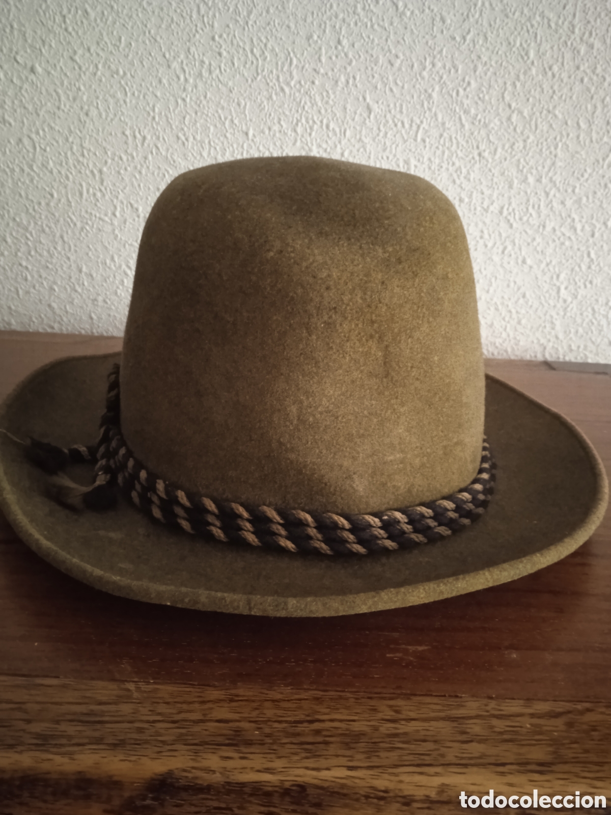Vintage: Sombrero Tirol&eacute;s vintage S&aacute;nchez Rubio/Madrid