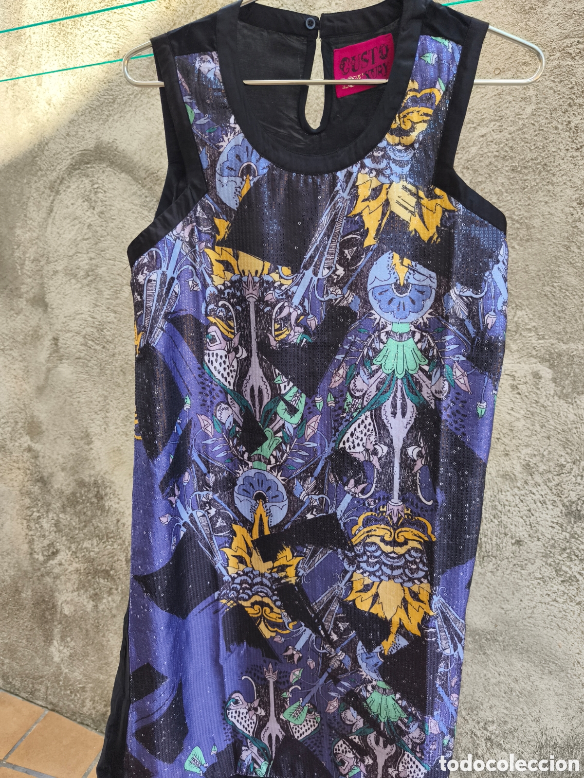 Vintage: Vestido Custo, de lentejuelas, sin estrenar