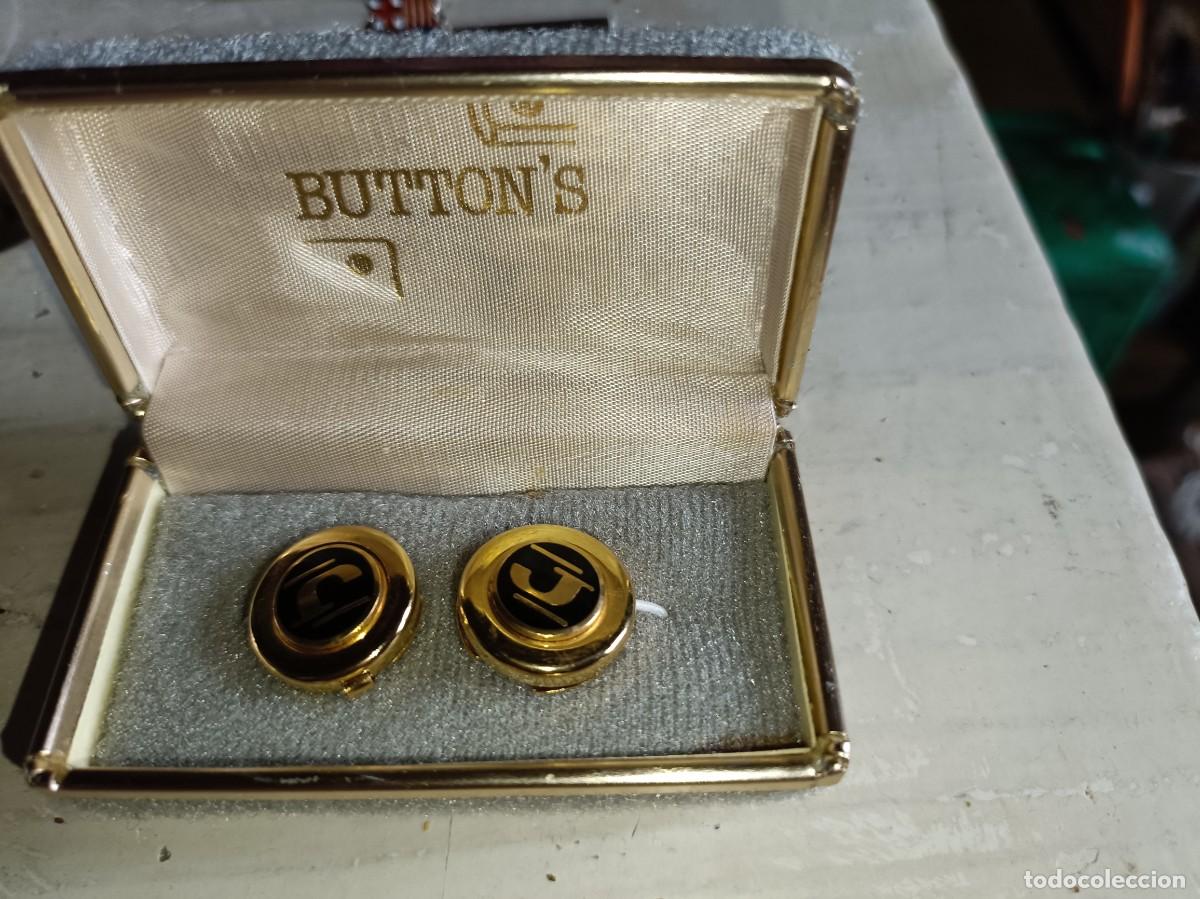 Vintage: CUBRE BOTONES VINTAGE GEMELOS