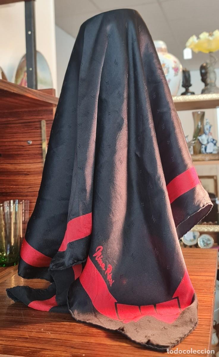 Vintage: Pa&ntilde;uelo seda Nina Ricci - Foto 2