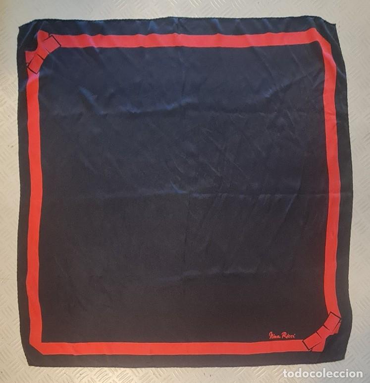 Vintage: Pa&ntilde;uelo seda Nina Ricci - Foto 3