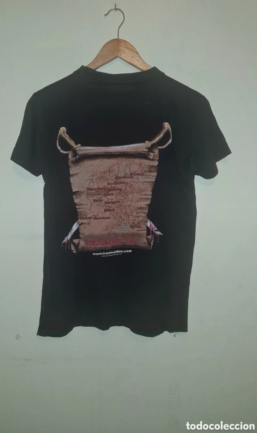 Vintage: Camiseta iron maiden the trooper - Foto 5