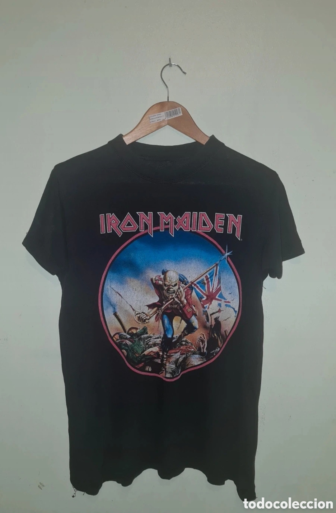 Vintage: Camiseta iron maiden the trooper
