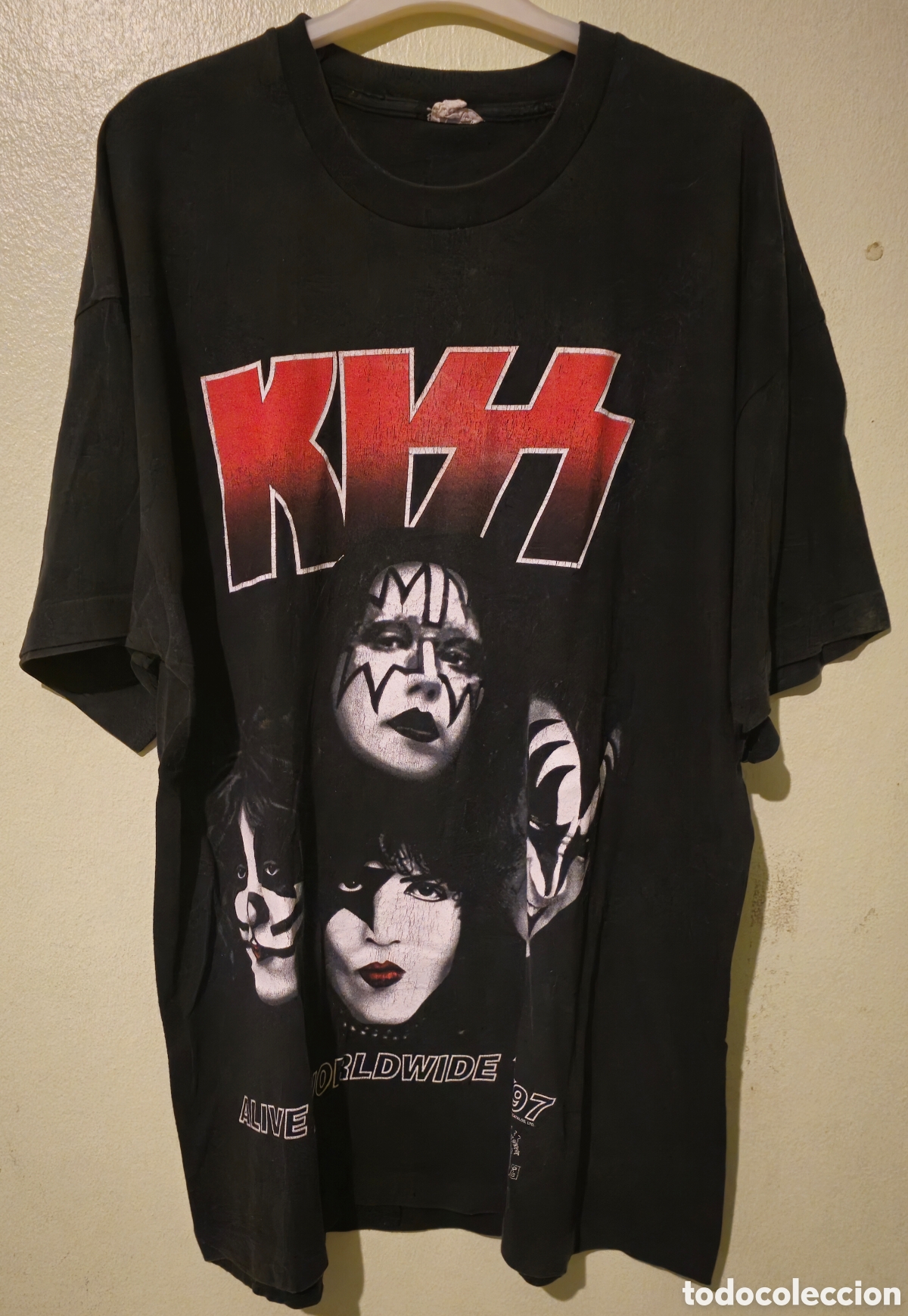 Vintage: Camiseta kiss 1996 1997