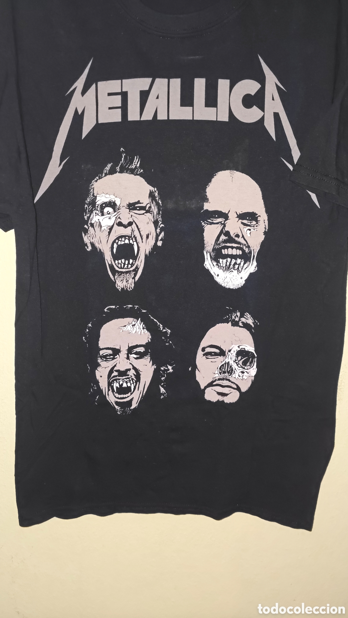 Vintage: Camiseta metallica monsters - Foto 2