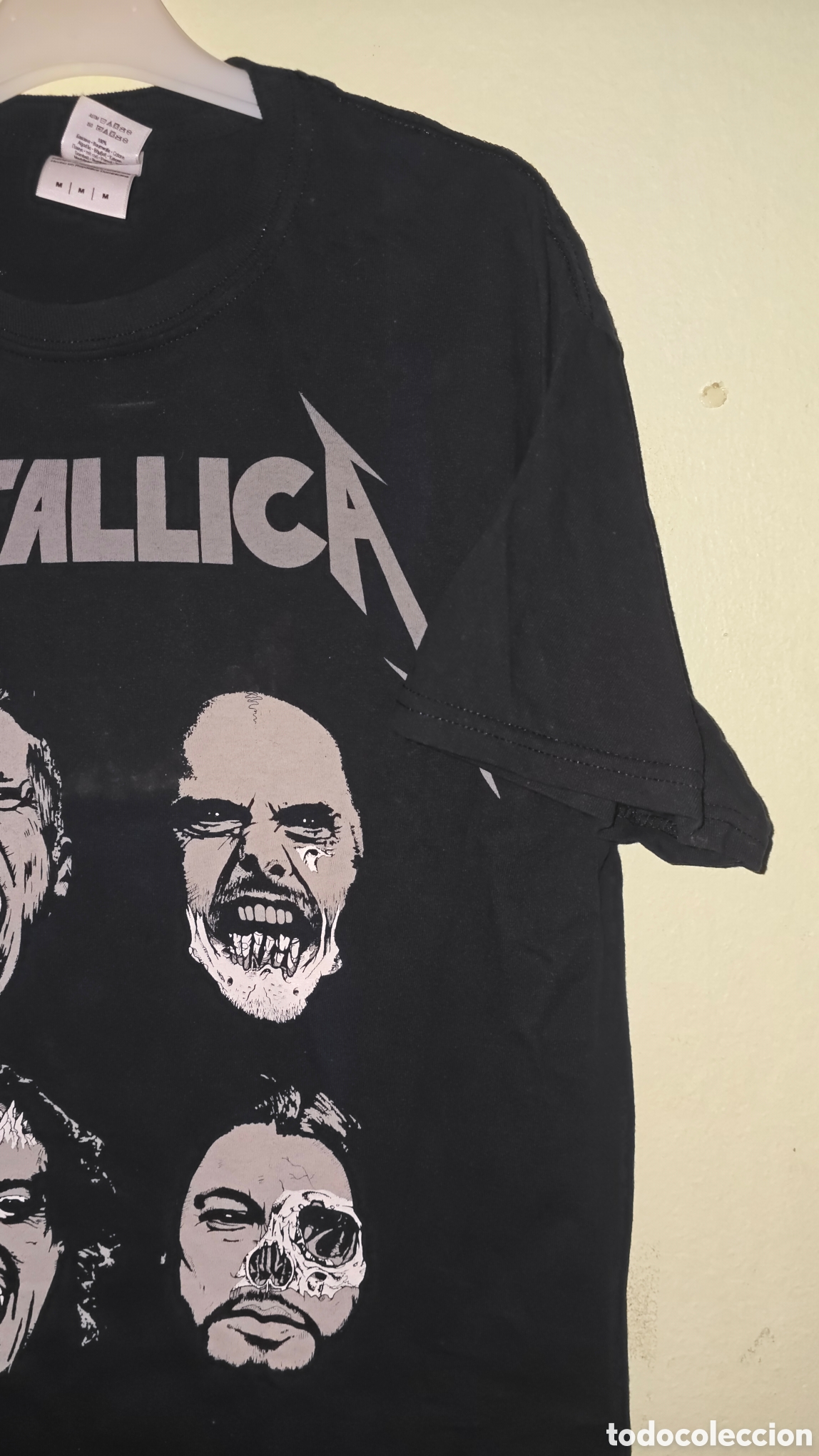 Vintage: Camiseta metallica monsters - Foto 4