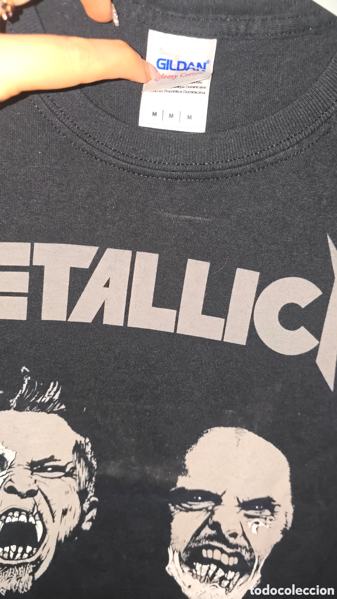 Vintage: Camiseta metallica monsters - Foto 6