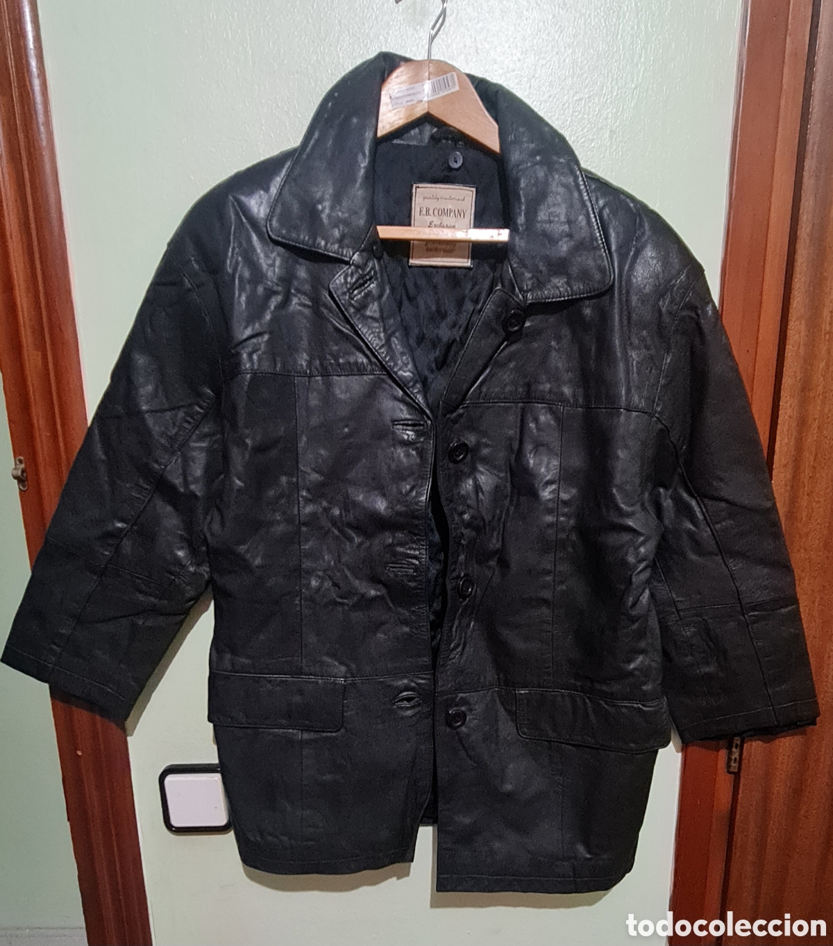 Vintage: Chaqueta cazadora de cuero e.b company