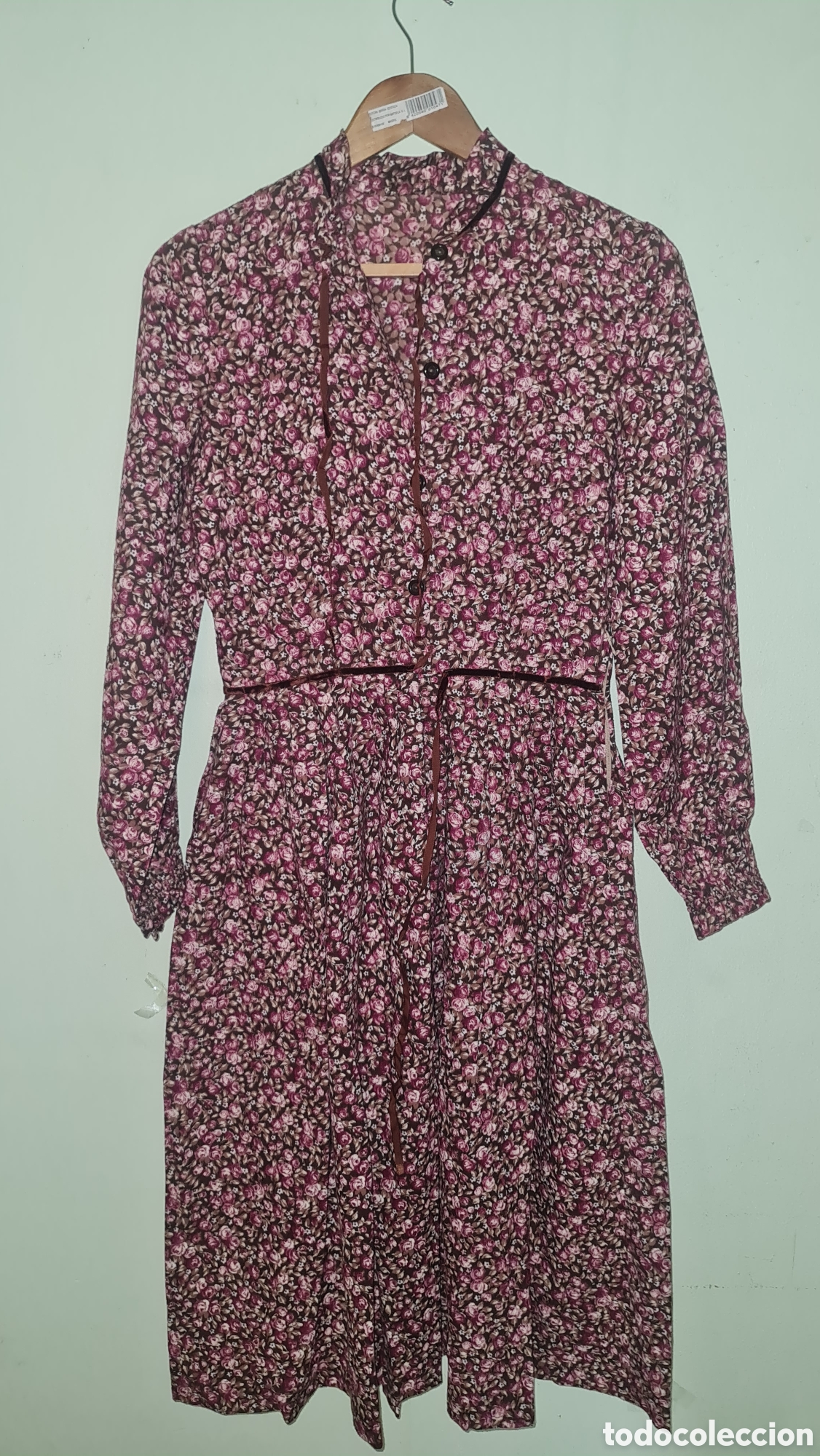 Vintage: Vestido vintage de flores talla 40