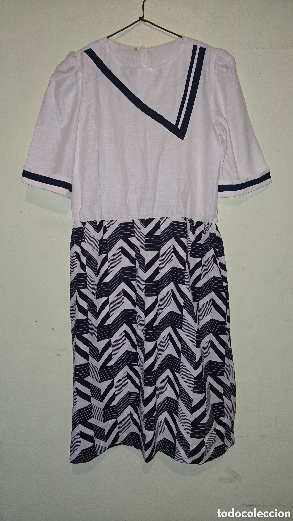 Vintage: Vestido vintage tipo marinero talla 40