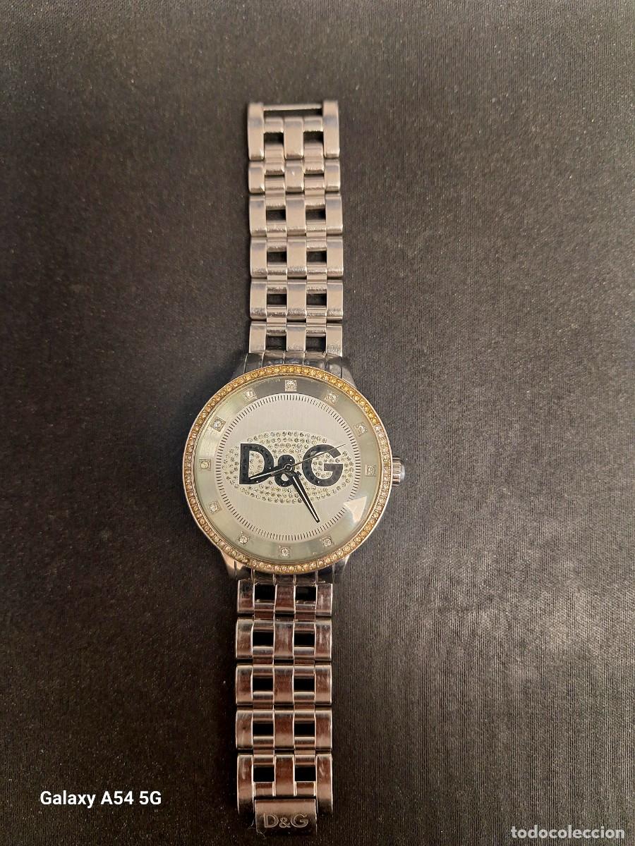 Vintage: Rel&oacute;gio Original D&G Time Dolce & Gabbana Strass