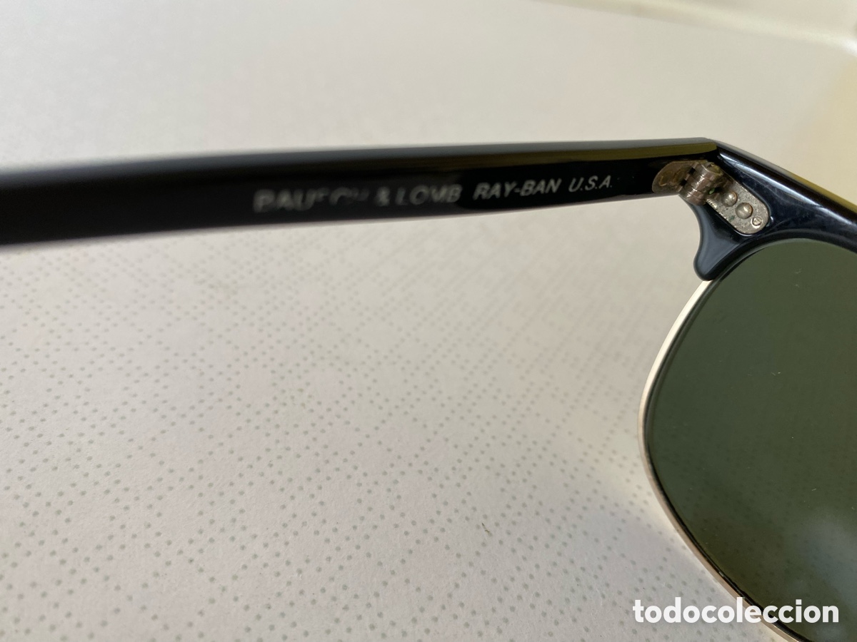Vintage: Gafas de sol Clubmaster de RayBan. - Foto 5