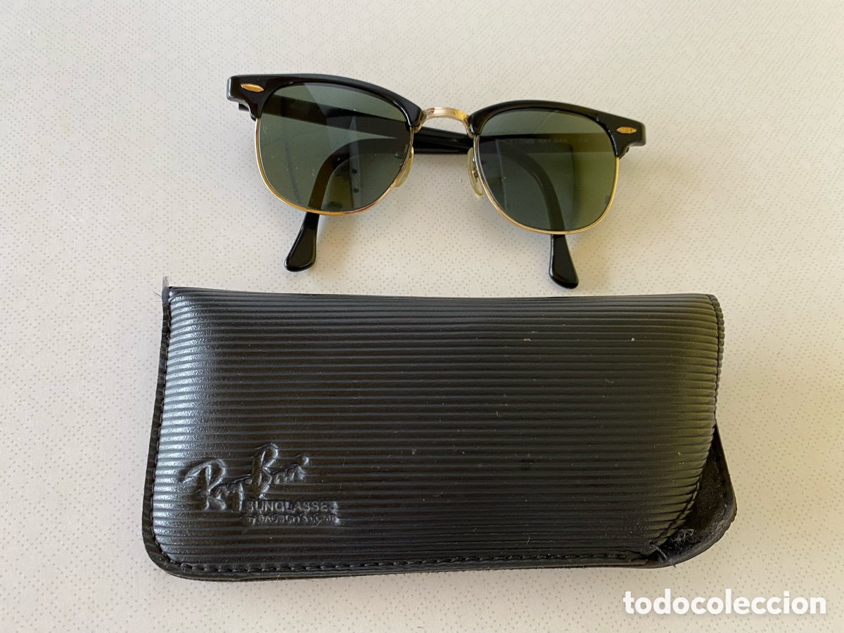 Vintage: Gafas de sol Clubmaster de RayBan.