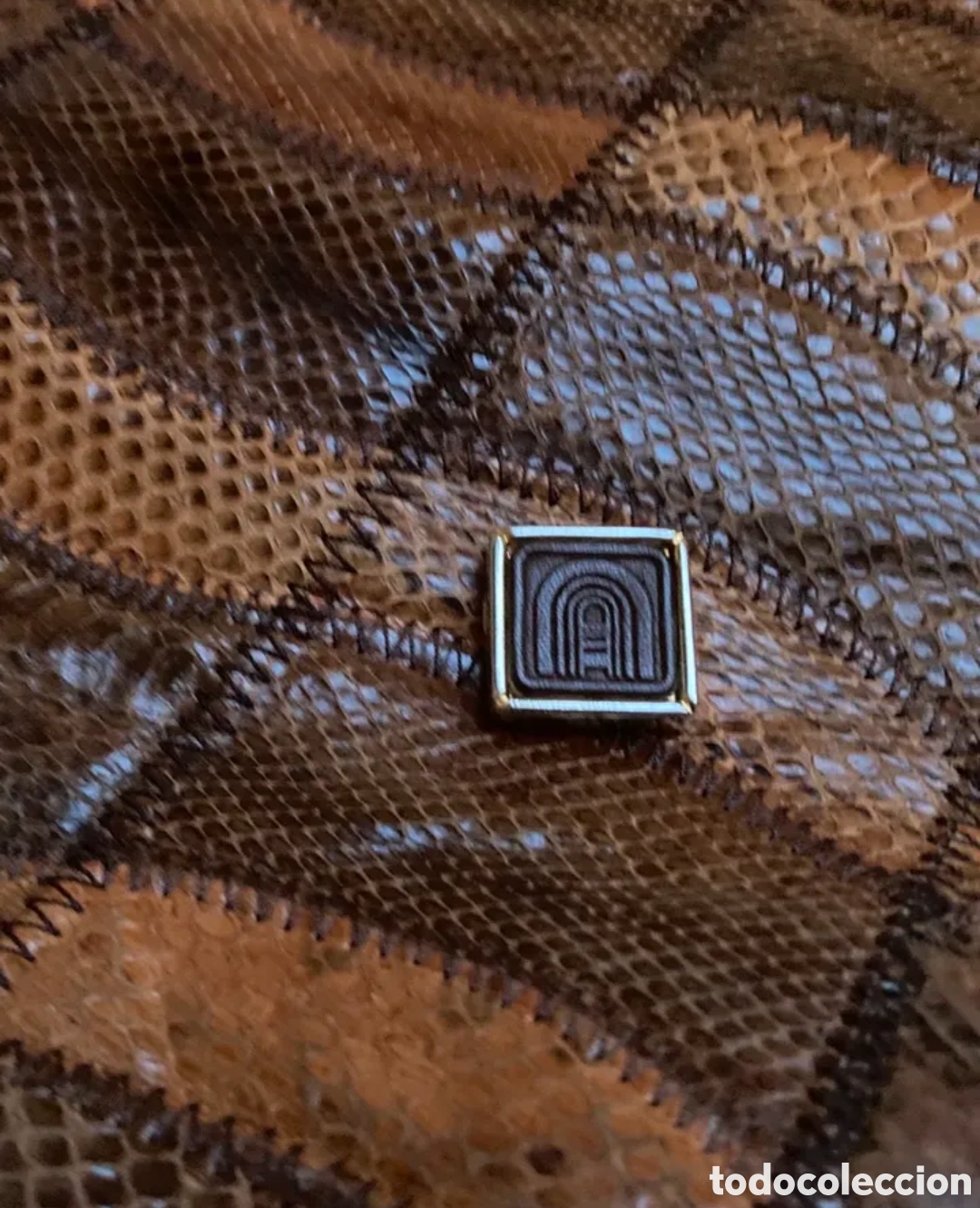 Vintage: bolso de piel de serpiente - Foto 2
