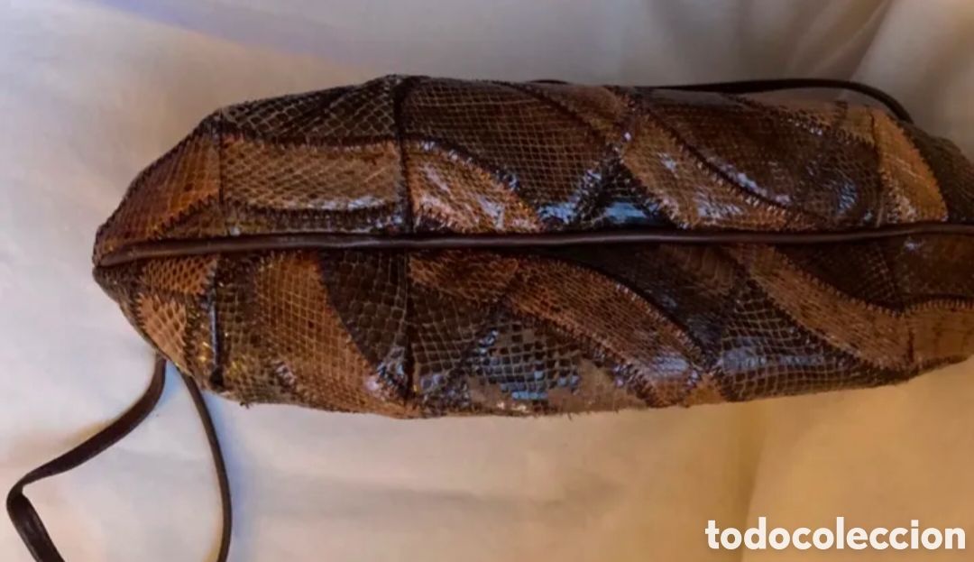 Vintage: bolso de piel de serpiente - Foto 4