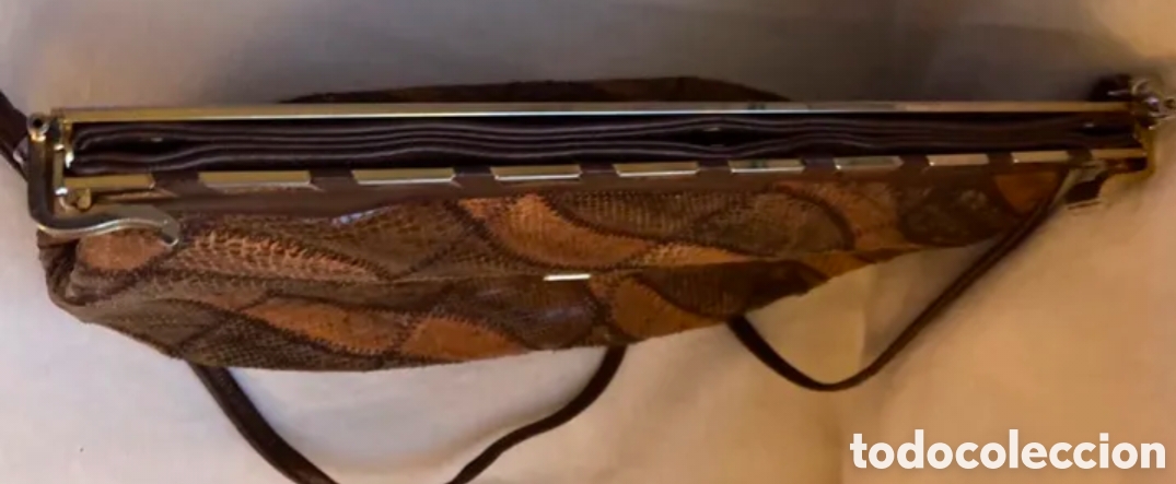 Vintage: bolso de piel de serpiente - Foto 7