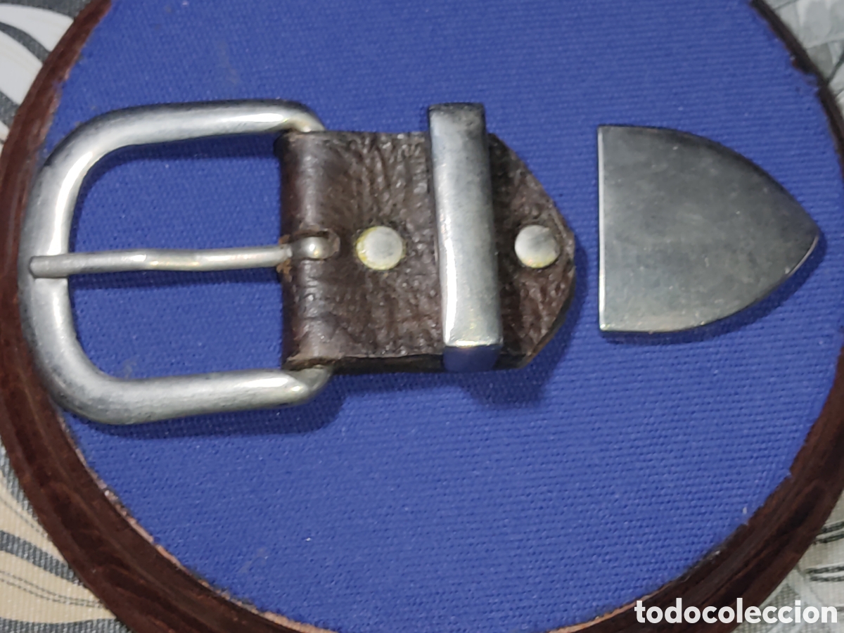 Vintage: Antigua Hebilla y terminaci&oacute;n para montar correa