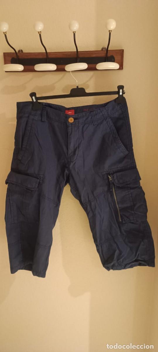 Vintage: Bermuda estilo cargo de la marca s. Oliver. Talla 34 / 44 / L. Nueva (sin etiqueta).