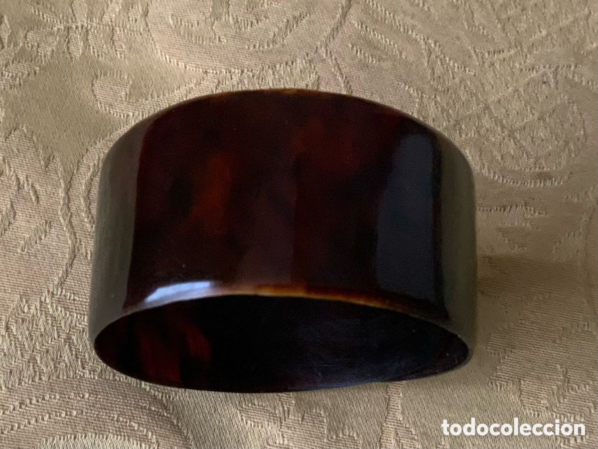Vintage: ANTIGUO BRAZALETE DE CAREY NATURAL
