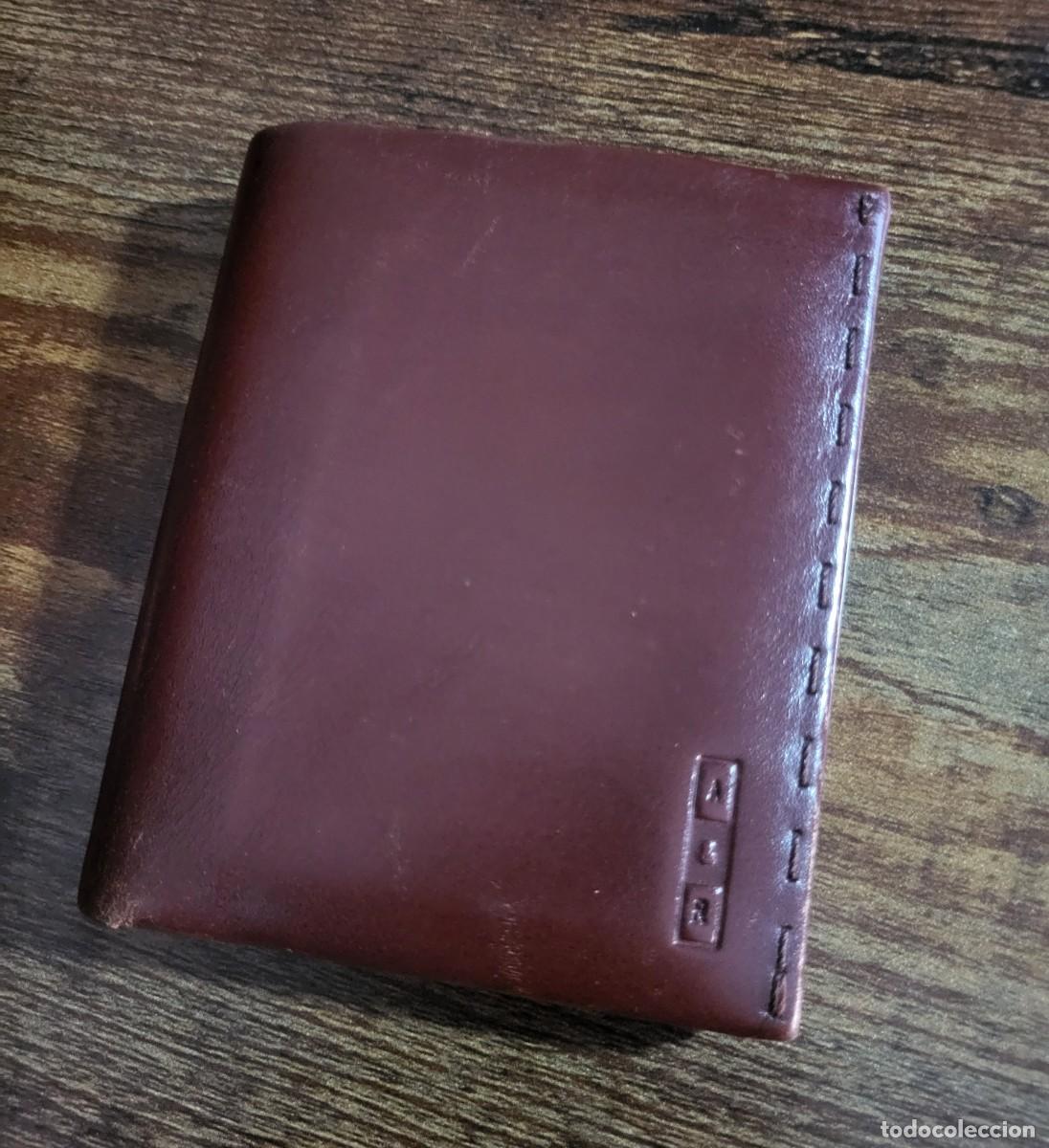 Vintage: CARTERA BILLETERA HOMBRE - PIEL LEGITIMA