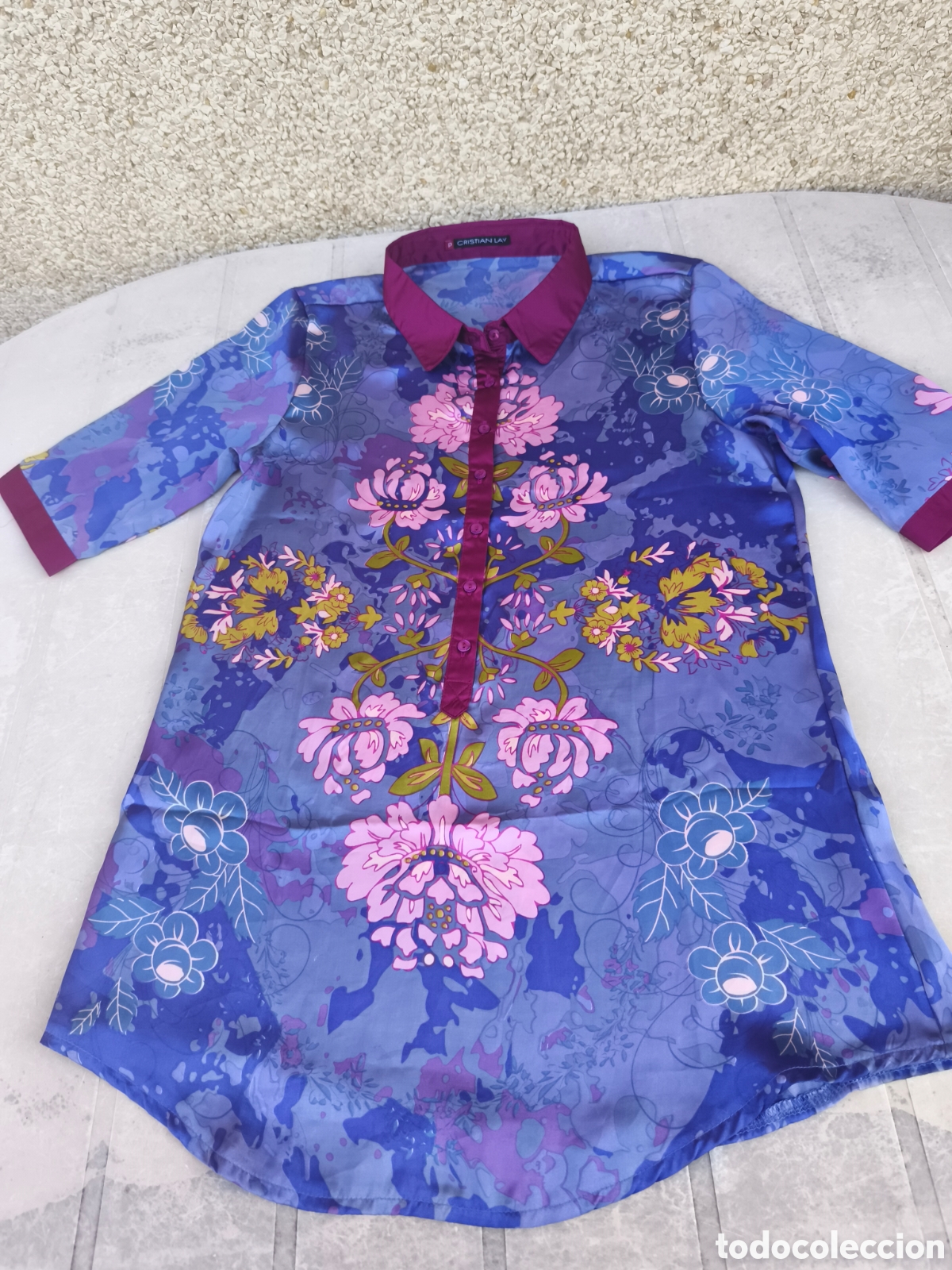 Vintage: Blusa o blus&oacute;n, estilo japon&eacute;s - Foto 4