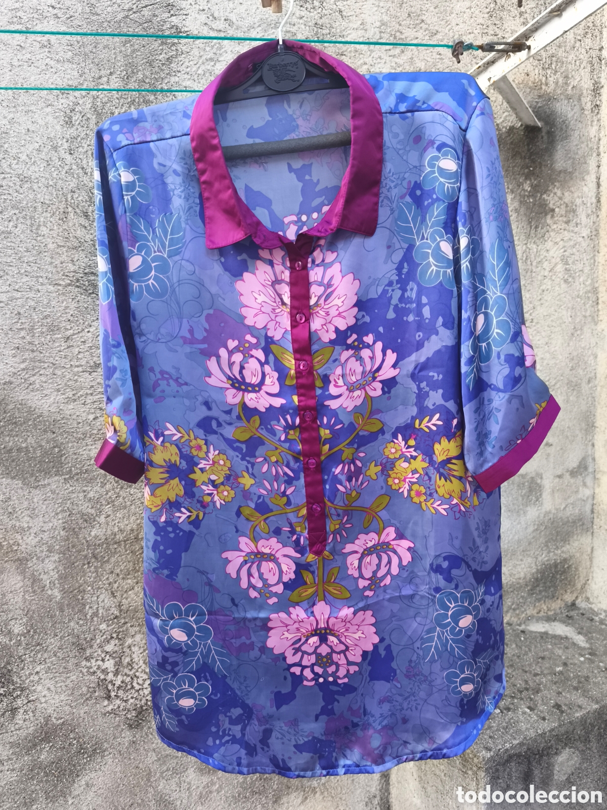 Vintage: Blusa o blus&oacute;n, estilo japon&eacute;s - Foto 7