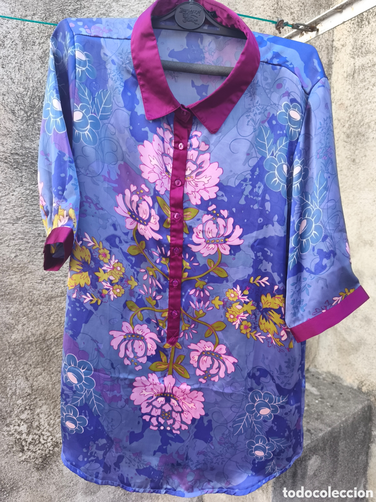 Vintage: Blusa o blus&oacute;n, estilo japon&eacute;s - Foto 2