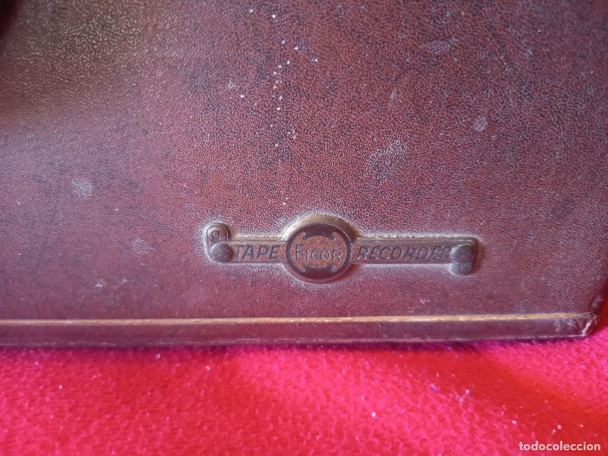 Vintage: Malet&iacute;n Eicor vintage grabadora - Foto 7