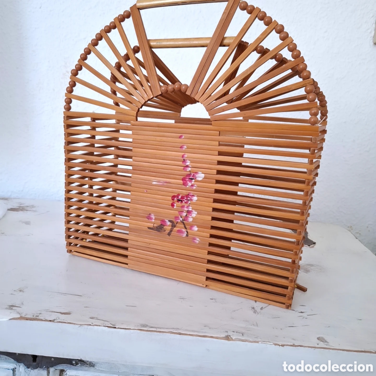 Vintage: Bolso Oriental Vintage C.1950-1960