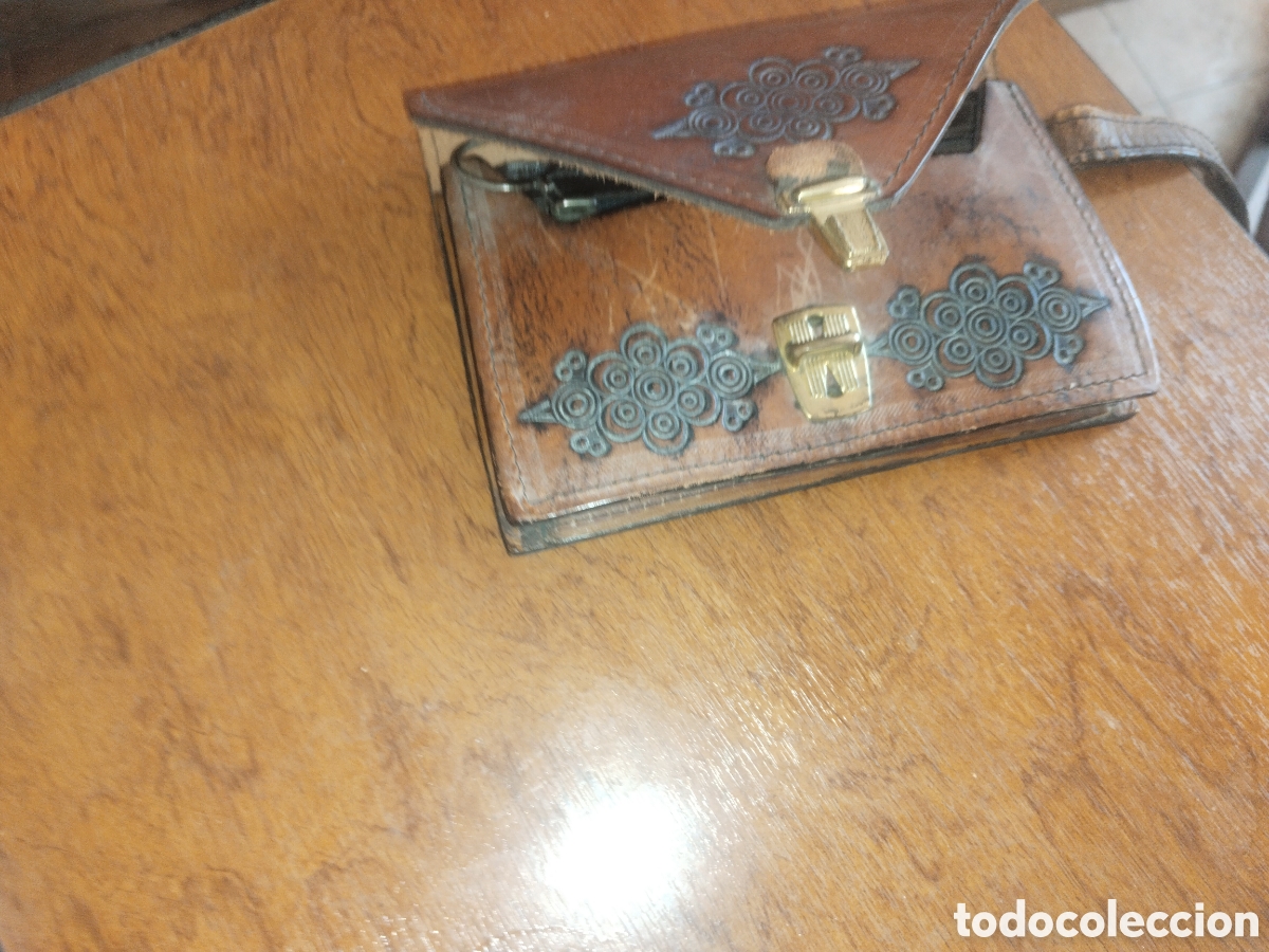 Vintage: Cartera de mano de los a&ntilde;os 1970 - Foto 2