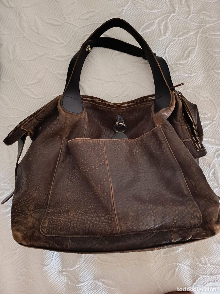Vintage: Bolso piel 100% DAYADAY