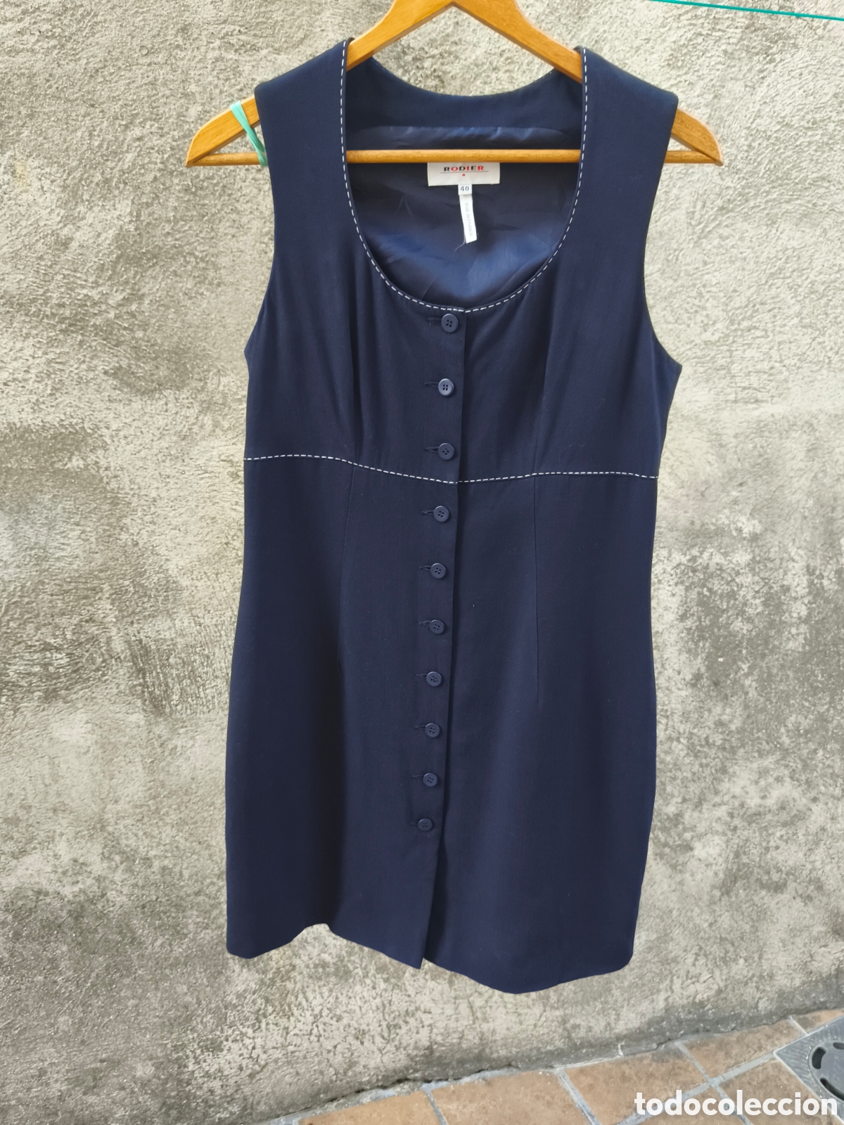 Vintage: Vestido Rodier, muy elegante - Foto 6