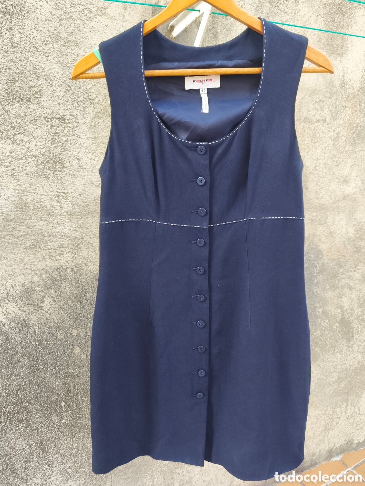 Vintage: Vestido Rodier, muy elegante - Foto 8