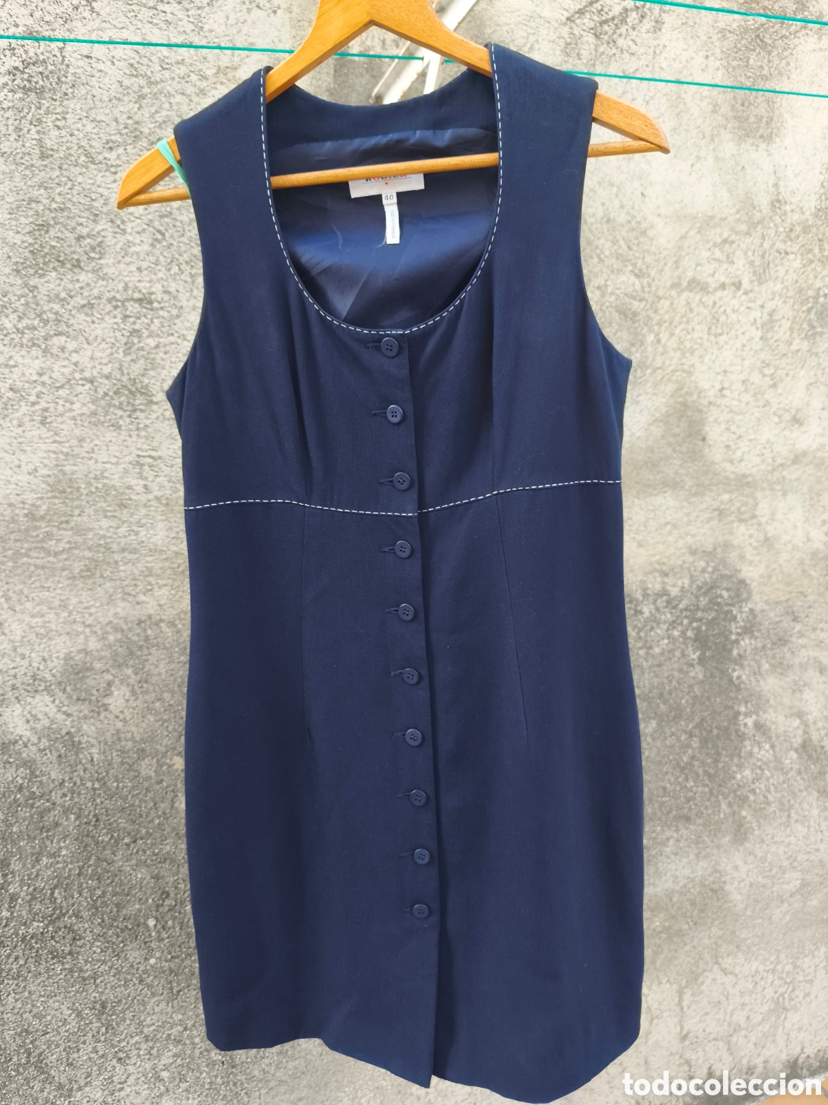 Vintage: Vestido Rodier, muy elegante - Foto 10