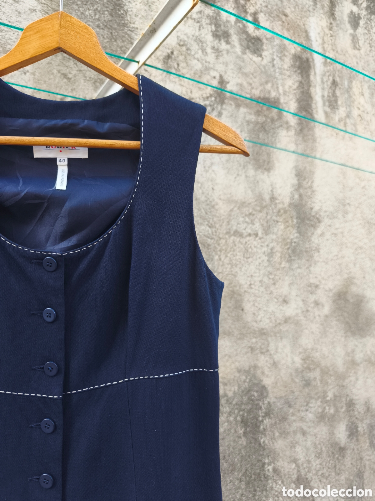 Vintage: Vestido Rodier, muy elegante - Foto 12