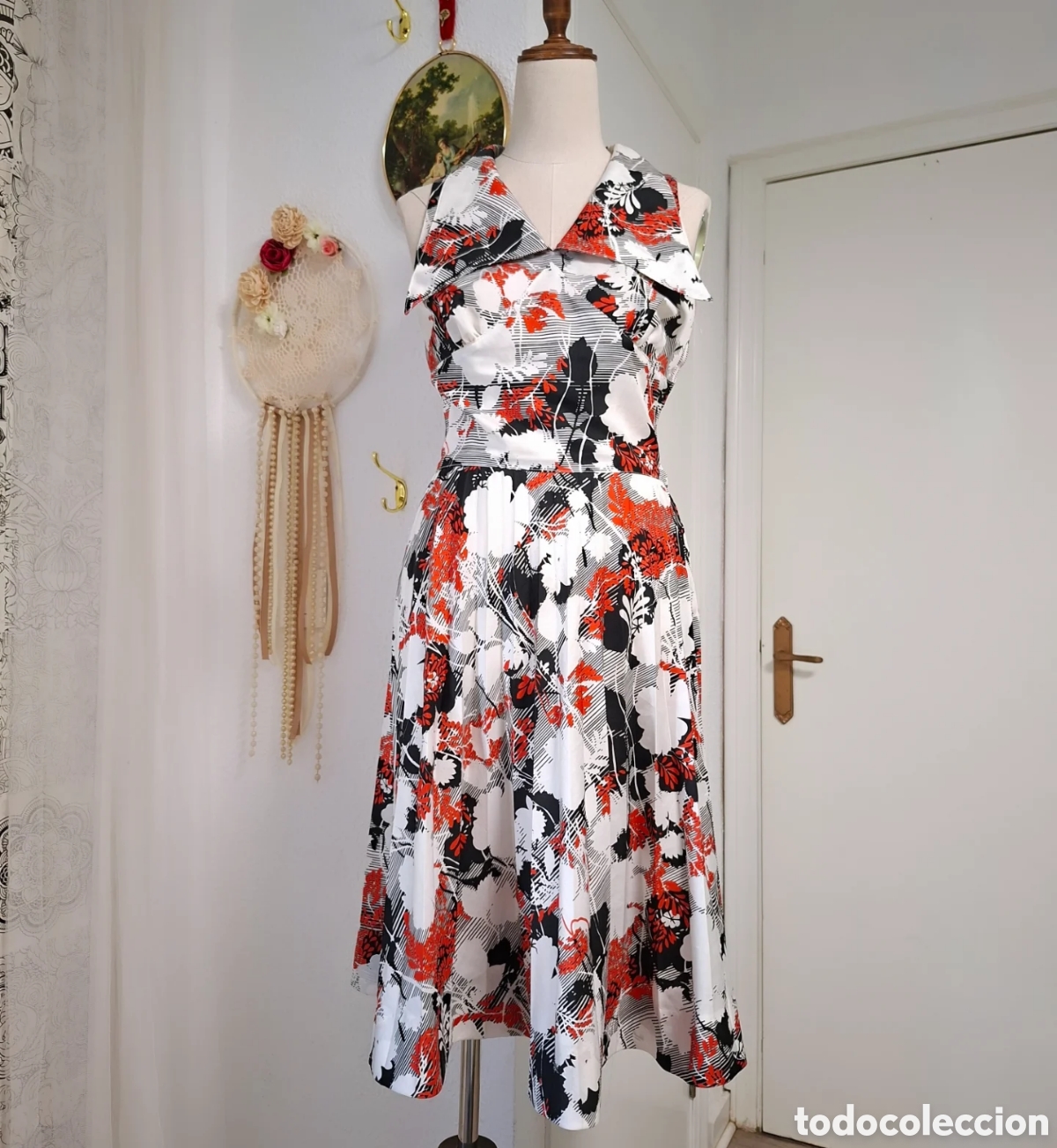 Vintage: Vestido Vintage A&ntilde;os 60