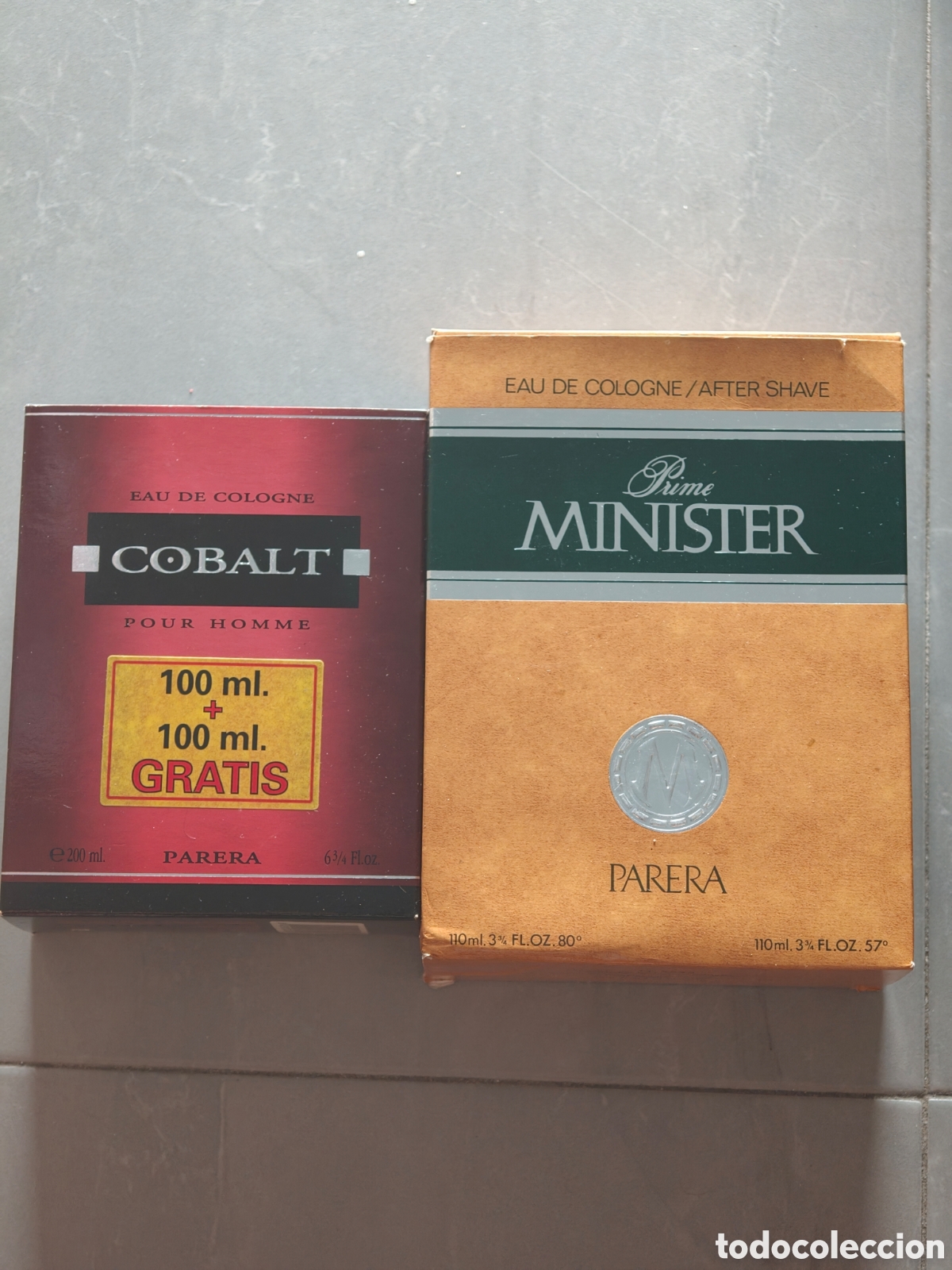 Vintage: Lote Perfumer&iacute;a Vintage PARERA (Cobalt, Prime Minister, Brando)
